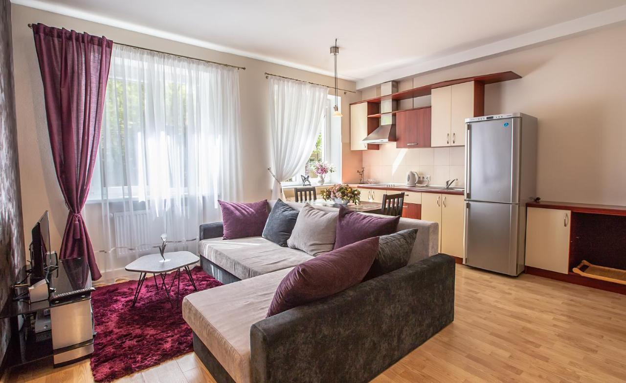 Ferienwohnung Dvieju Kambariu Butas Klaipedos Centre Klaipėda Exterior foto