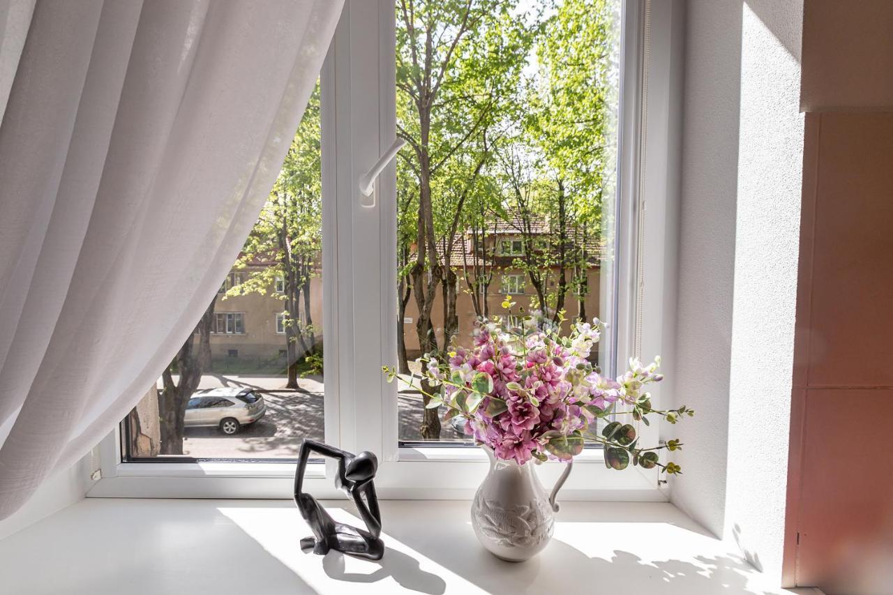 Ferienwohnung Dvieju Kambariu Butas Klaipedos Centre Klaipėda Exterior foto