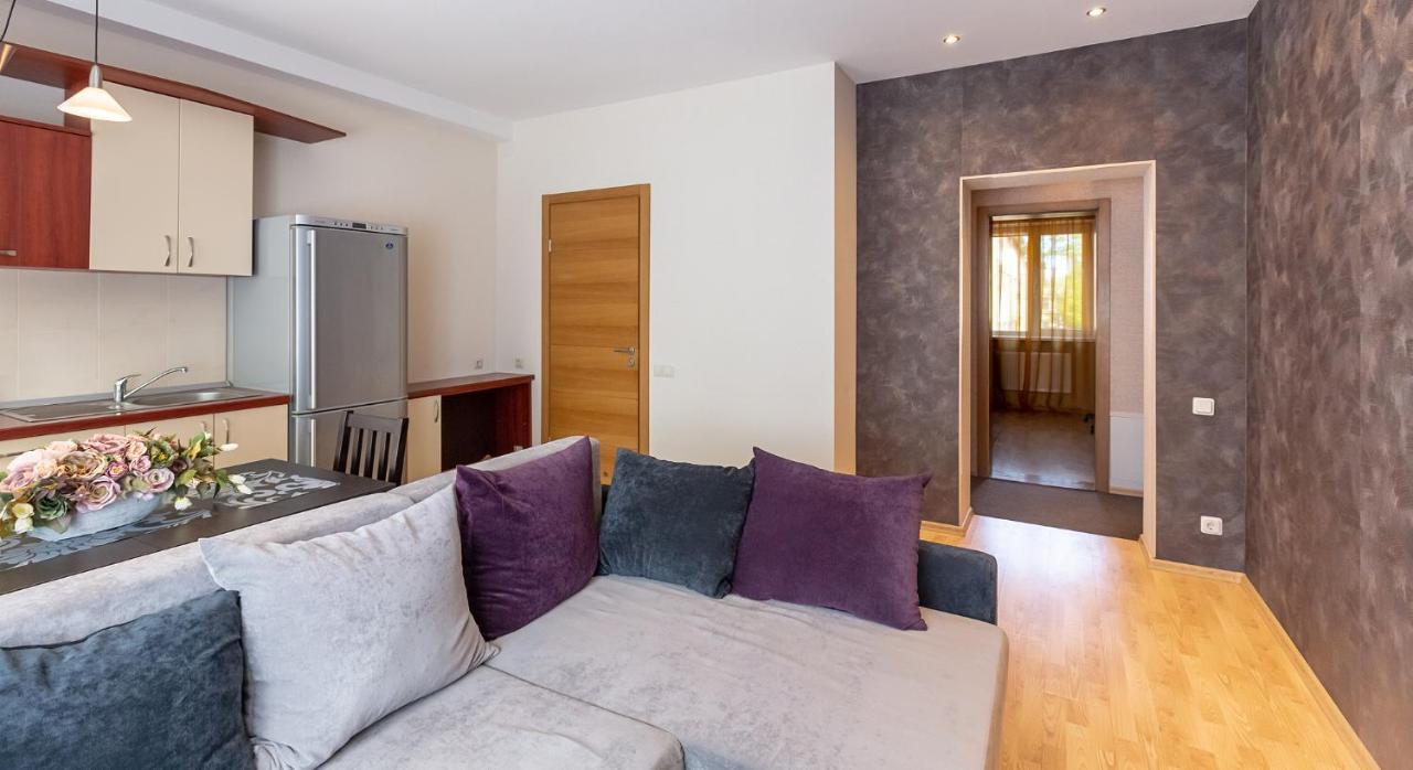 Ferienwohnung Dvieju Kambariu Butas Klaipedos Centre Klaipėda Exterior foto